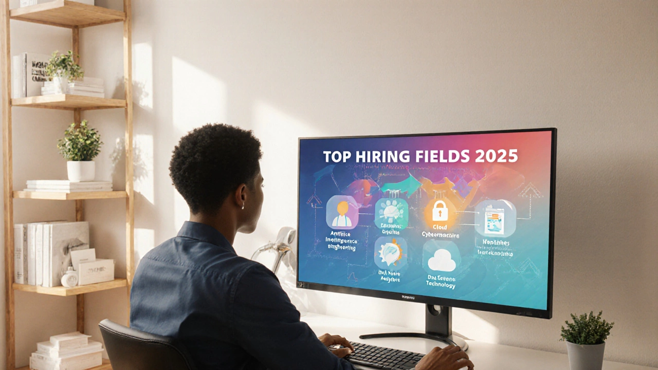 Top Hiring Fields in 2025: Where to Upskill with Online Courses